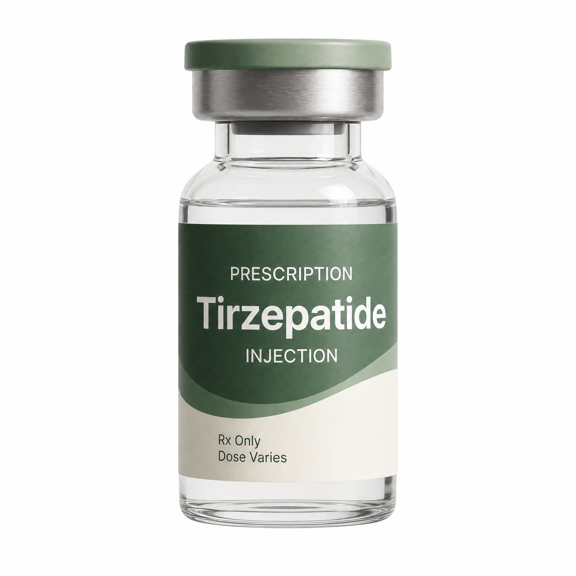 Tirzepatide injection vial
